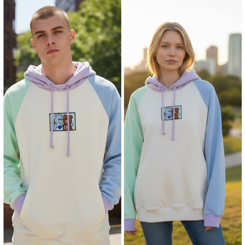 Teddy Fresh x Carebears Hoodie Limited Edition, Large